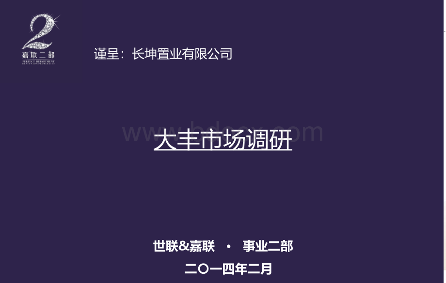 大丰调研报告(初稿)PPT文档格式.ppt_第1页