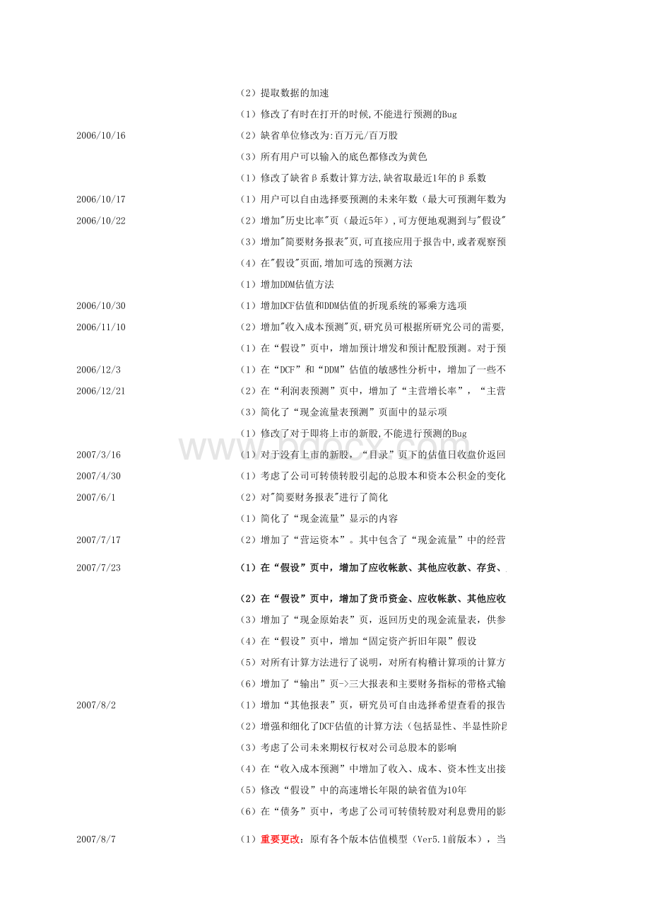 新会计准则DCF估值和DDM估值模版表格文件下载.xls_第2页