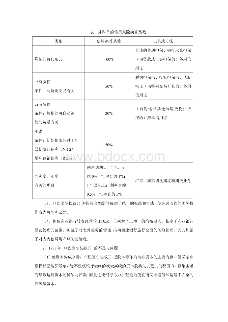 巴塞尔协议与商业银行资本金管理Word文档下载推荐.doc_第3页