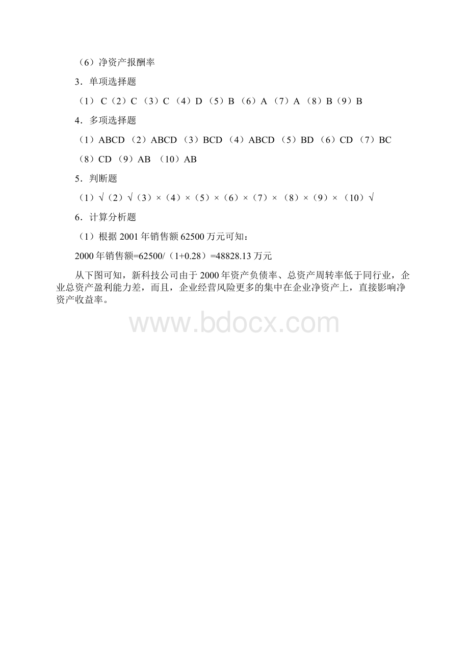 工程财务管理张学英习题参考答案Word格式.docx_第2页