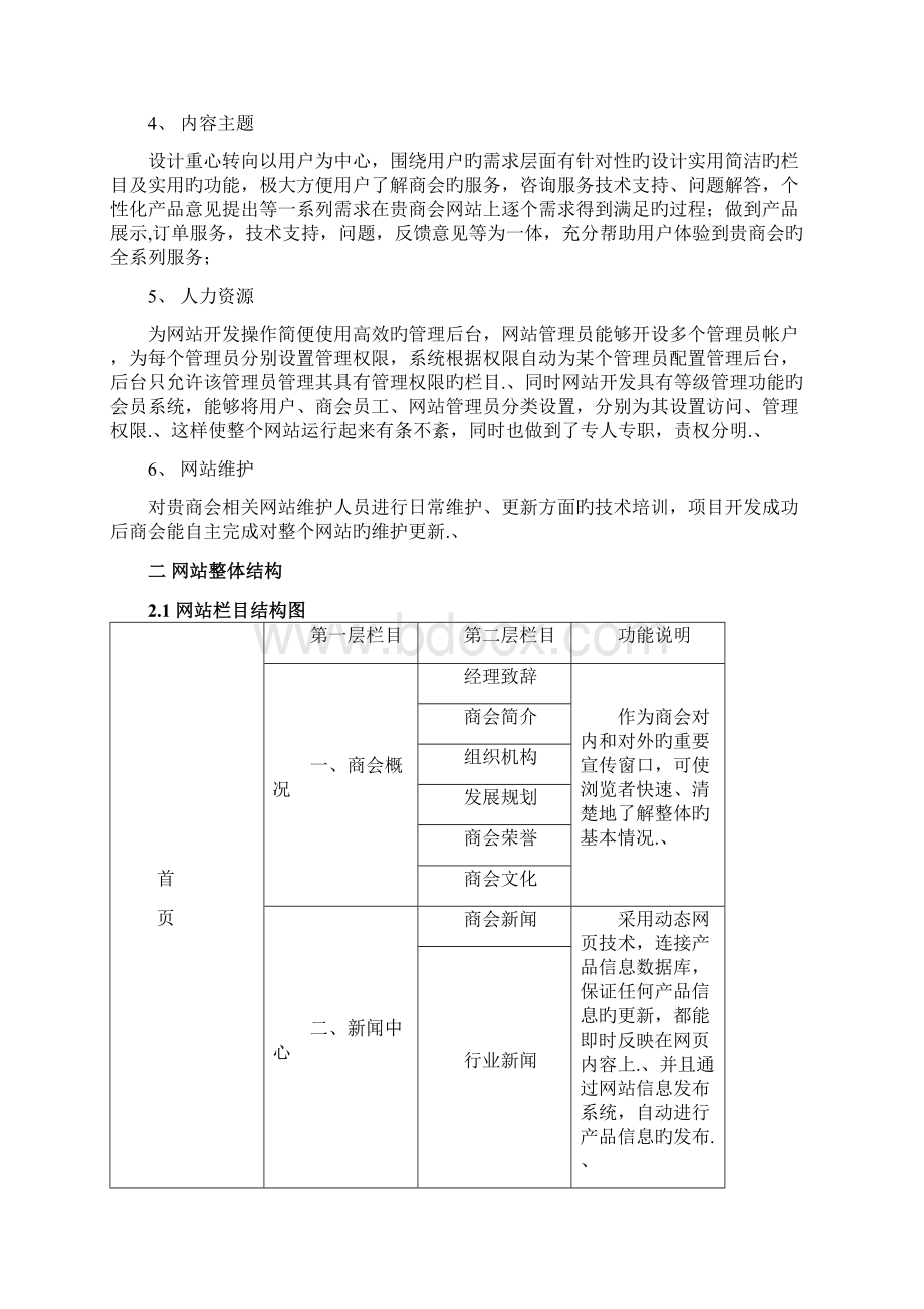 审报完稿XX商会网站平台建设及运营推广策划方案Word文档格式.docx_第3页