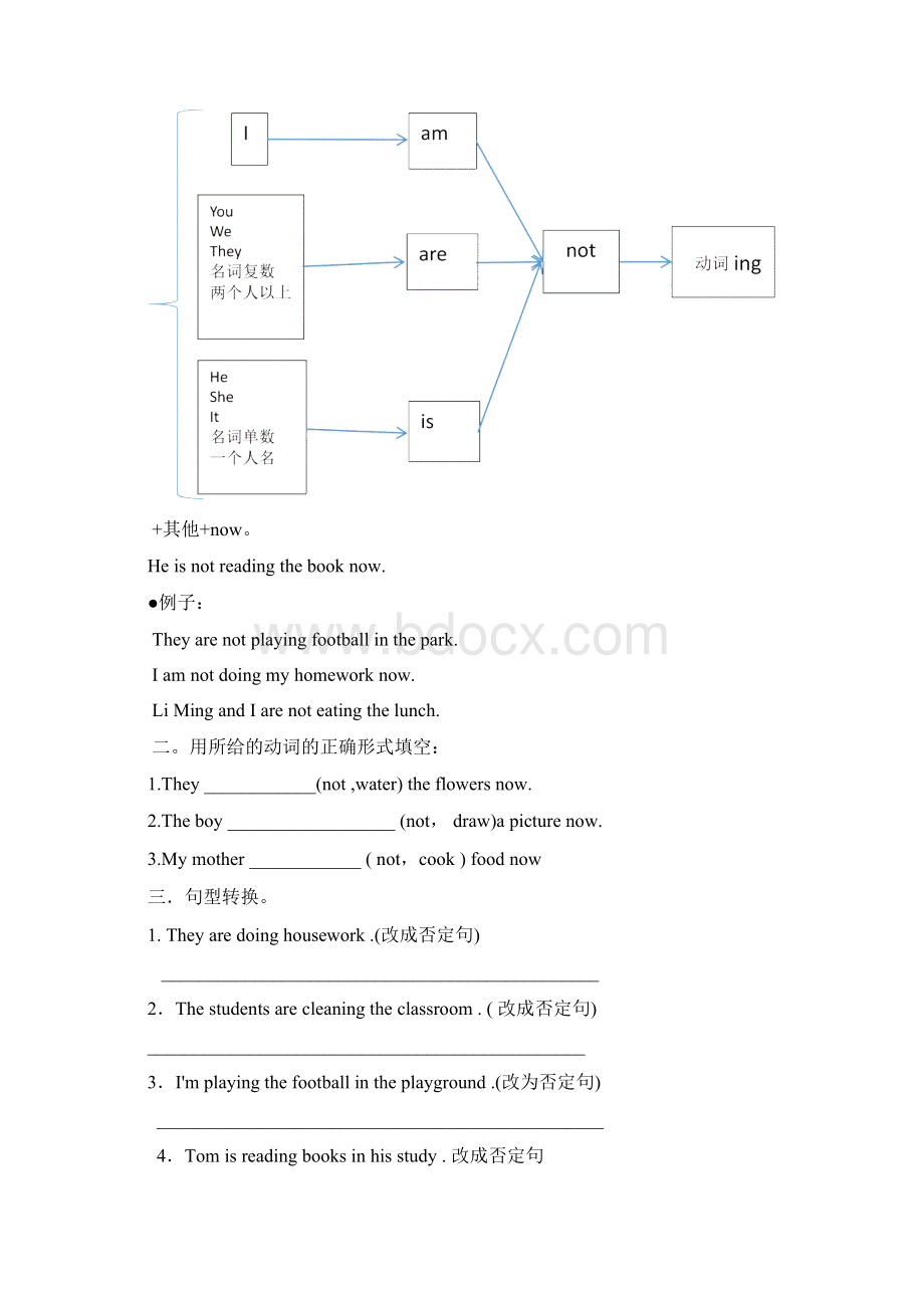 句型3现在进行时.docx_第3页