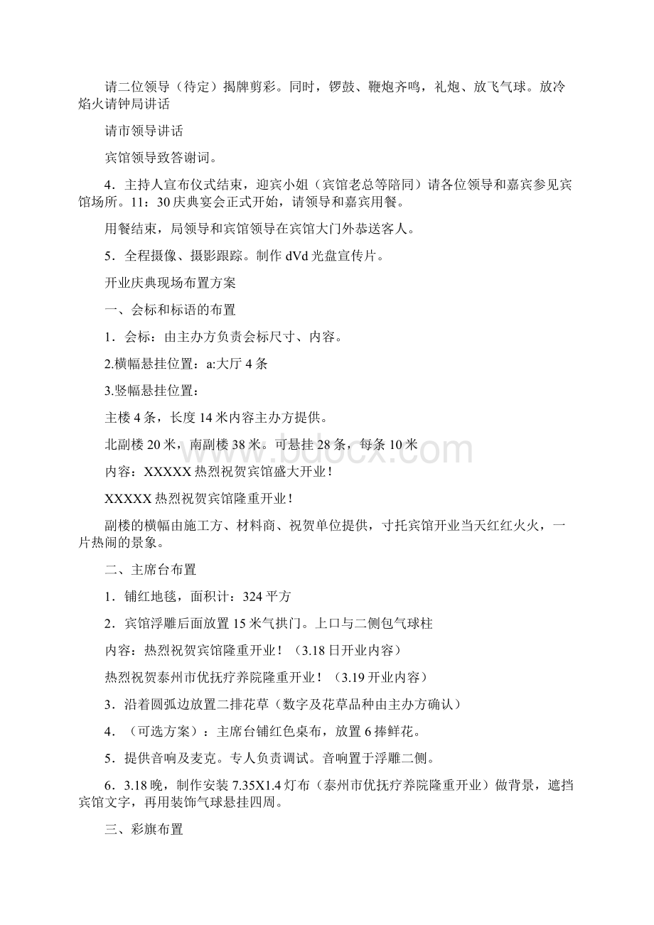 宾馆开业庆典Word格式文档下载.docx_第2页