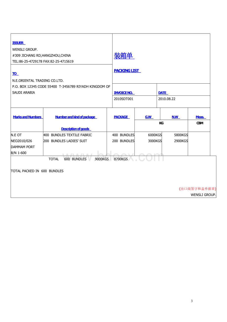 外贸出口单据汇总.doc_第3页