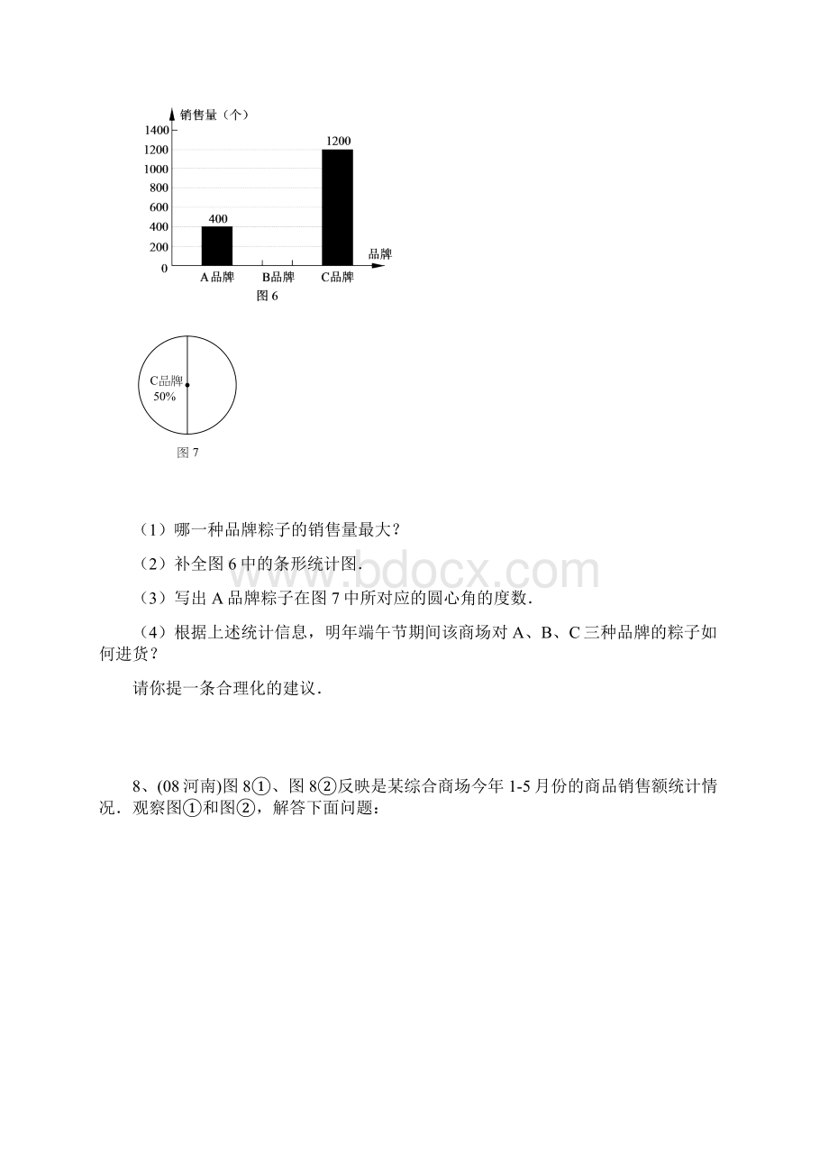 七年级数学统计图的选用测试题2Word格式文档下载.docx_第3页