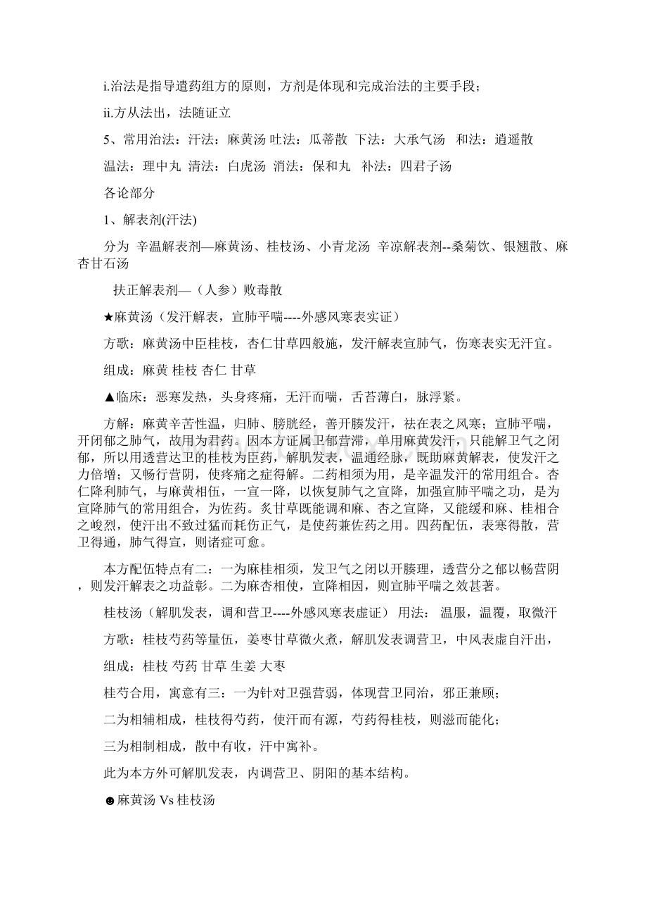 方剂学笔记整理终极版doc资料.docx_第2页