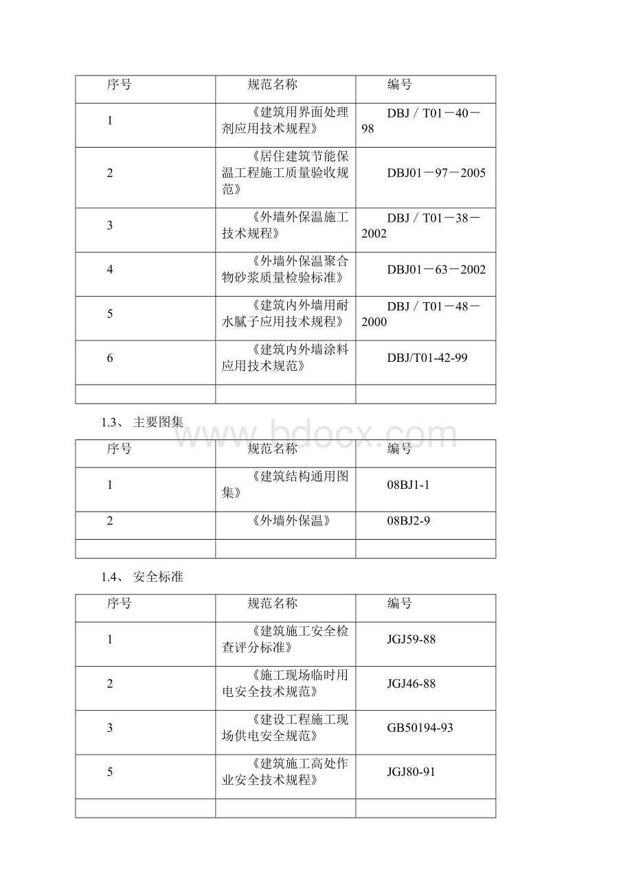 外墙外墙保温外墙涂料外墙饰面砖施工方案Word格式文档下载.docx_第2页