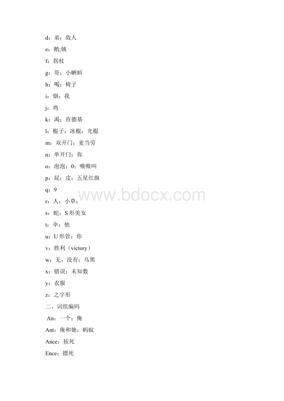 英语单词字母编码表.docx_第3页