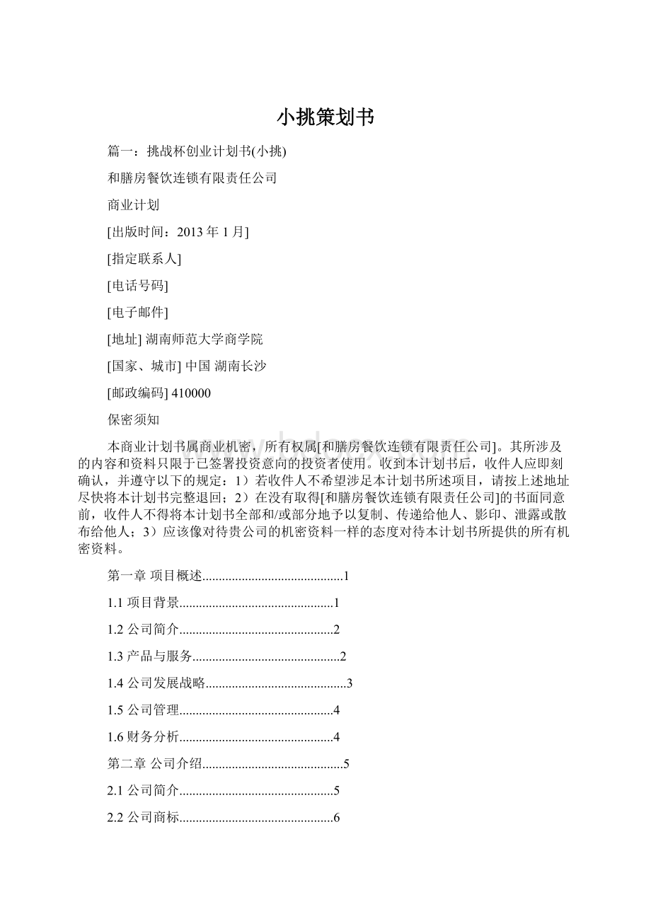 小挑策划书.docx_第1页