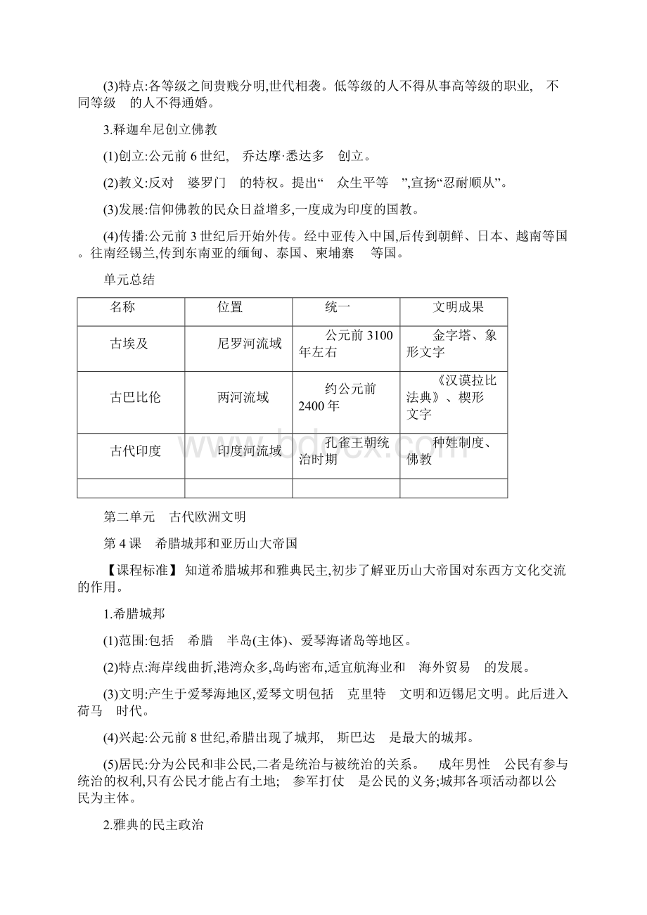 部编人教版九上历史知识提纲全册.docx_第3页