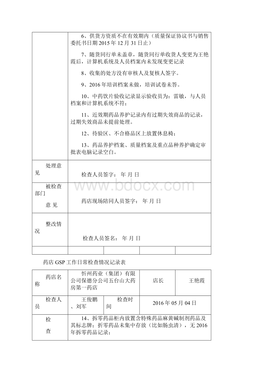 零售药店GSP认证跟踪检查实施方案.docx_第3页