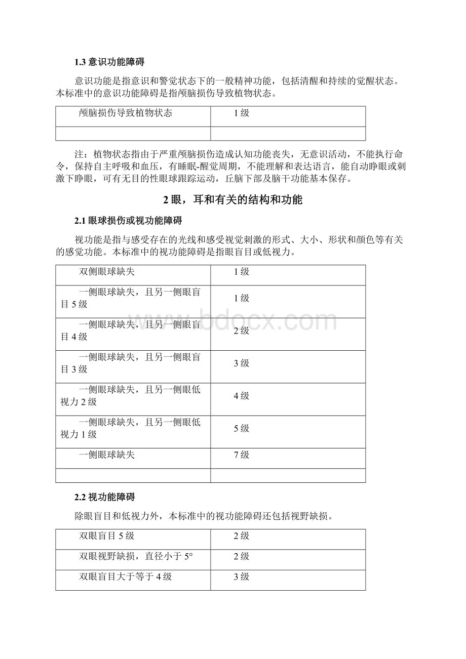 人身保险伤残评定标准行业标准.docx_第3页