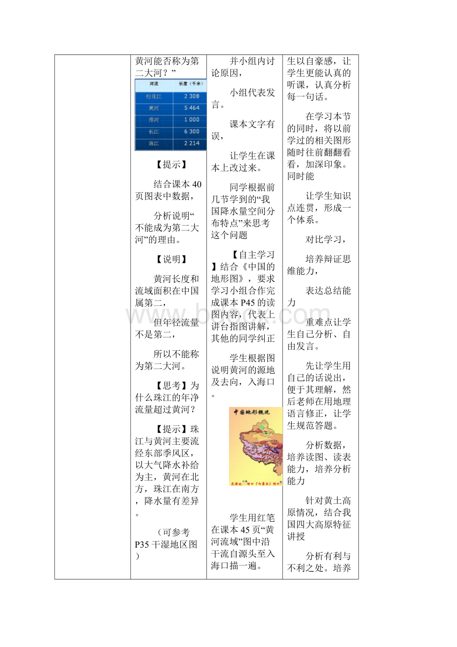 八年级地理上册23河流和湖泊第3课时教案新版商务星球版.docx_第3页