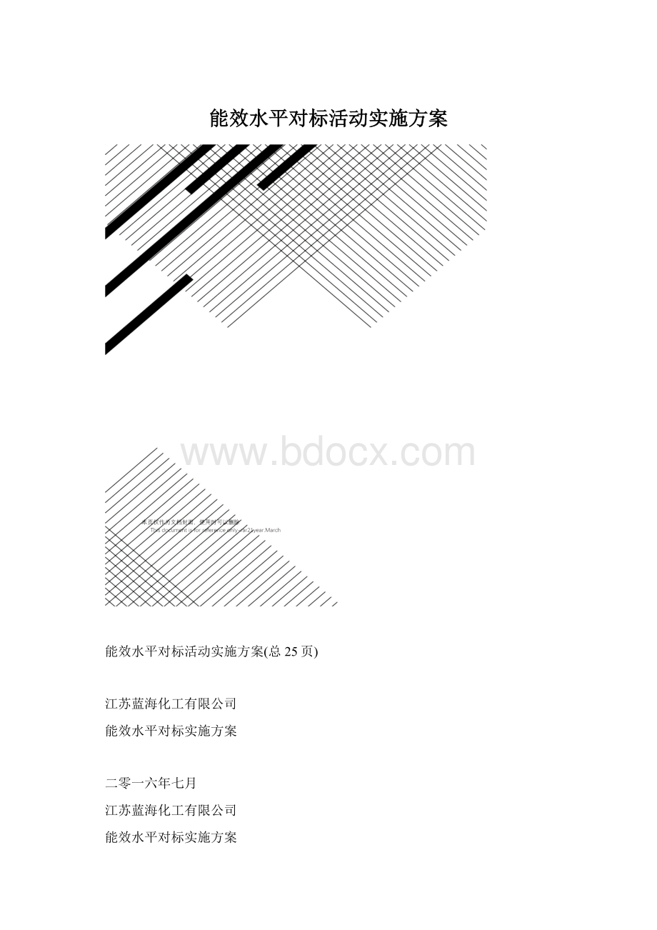 能效水平对标活动实施方案.docx