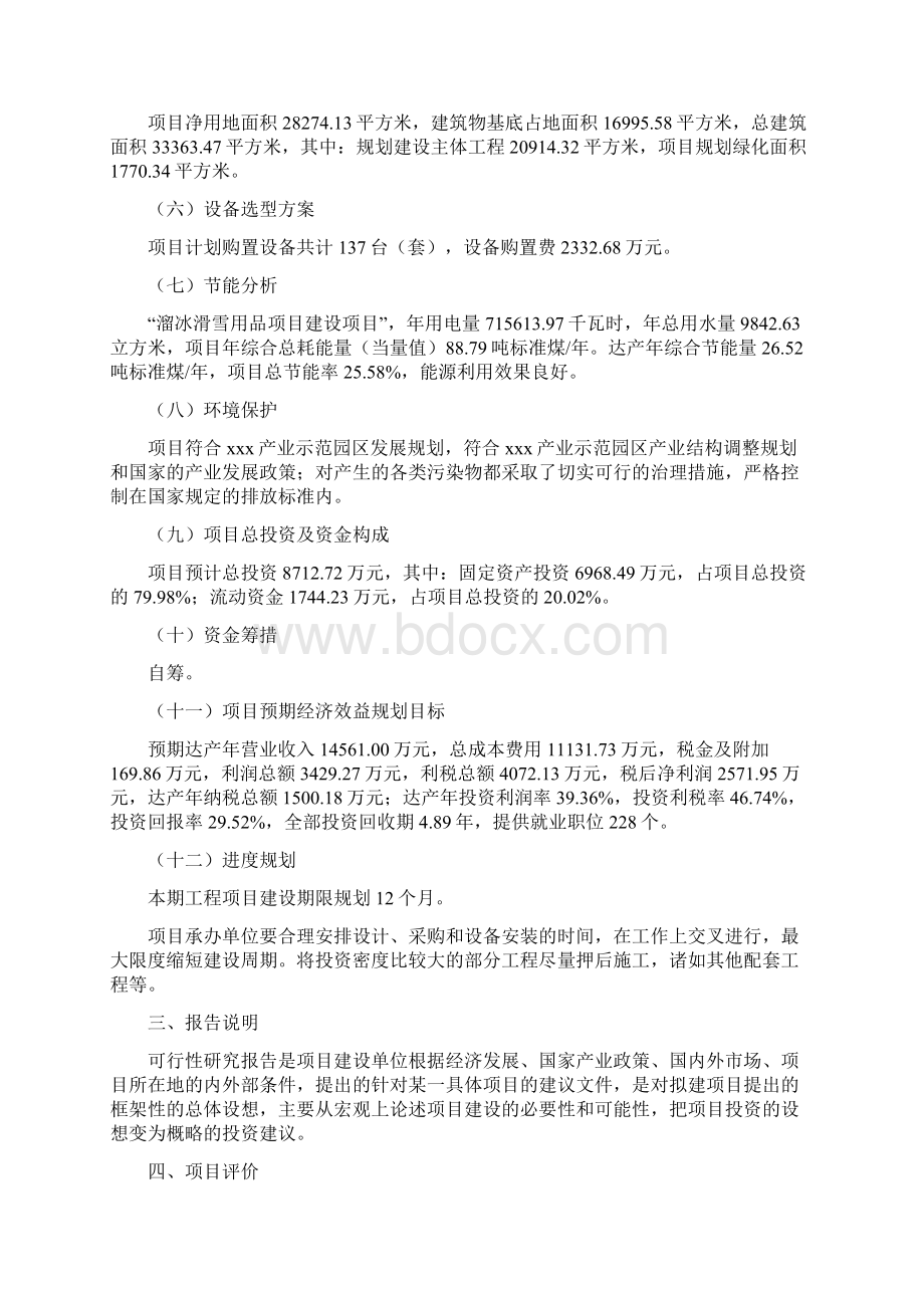 溜冰滑雪用品项目投资计划书Word文件下载.docx_第2页