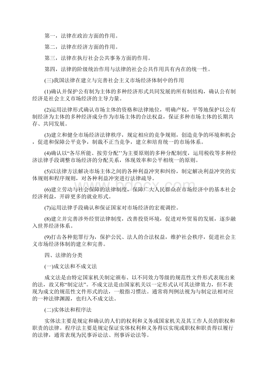 企业法律顾问《综合法律》知识点docWord下载.docx_第2页