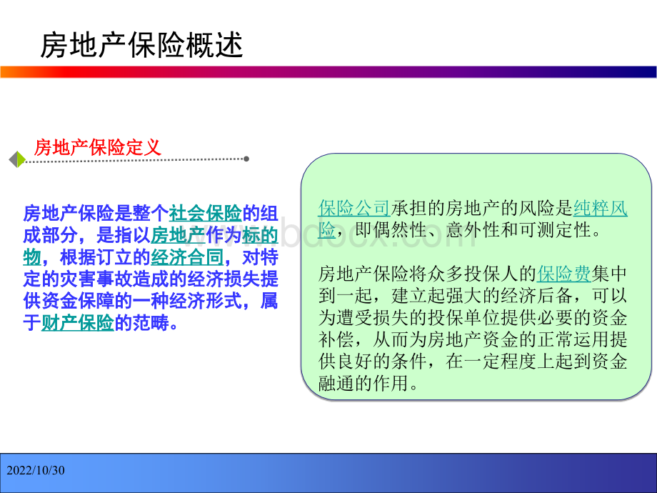 第七章：房地产保险PPT文件格式下载.ppt_第2页