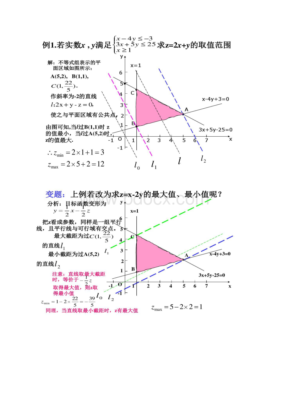 332简单的线性规划2Word文件下载.docx_第2页