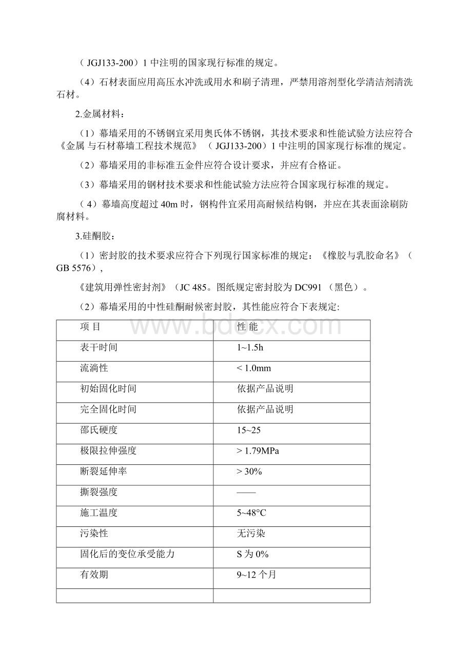 石材干挂幕墙工程监理细则Word文档下载推荐.docx_第3页