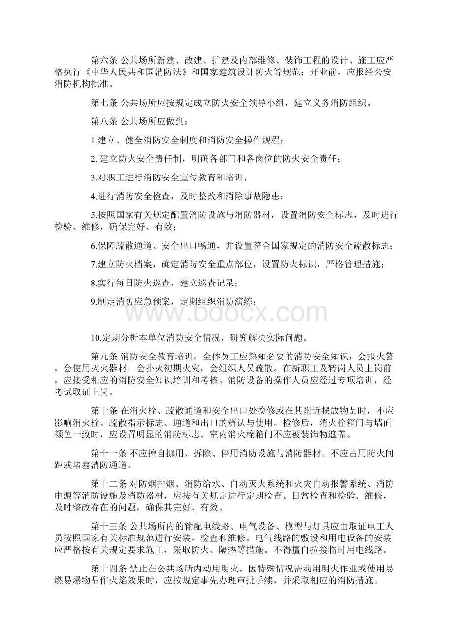 场所消防安全管理Word文档格式.docx_第2页