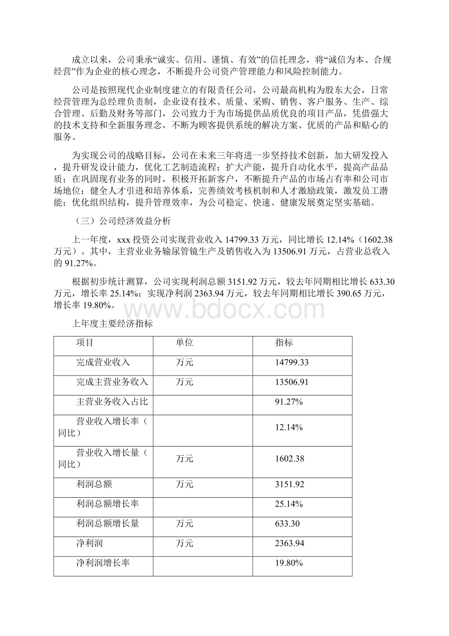 输尿管镜项目可行性研究报告Word格式文档下载.docx_第2页