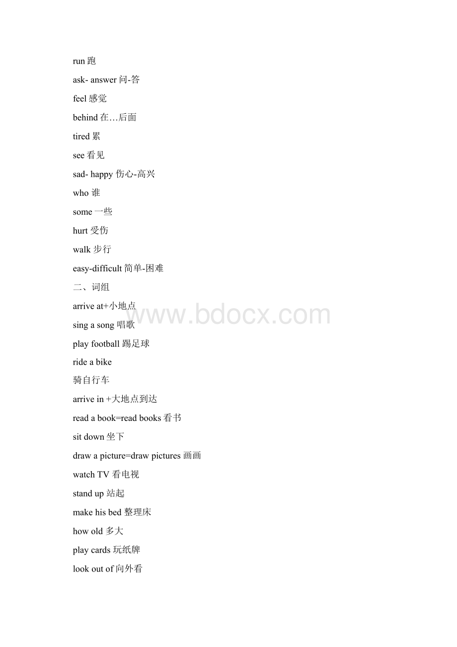 最新冀教版英语五年级下册知识点汇总.docx_第2页