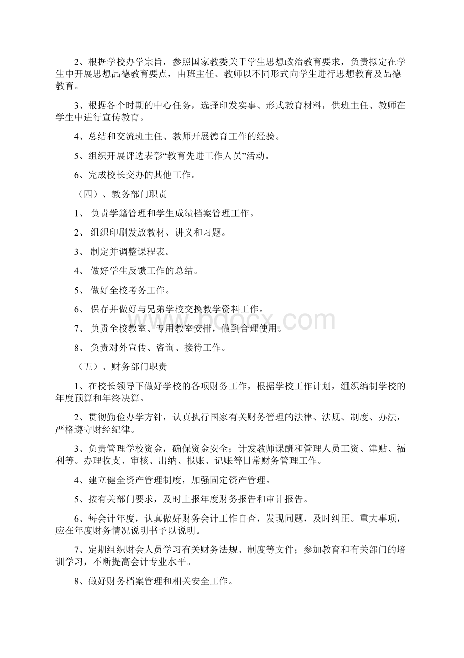 某艺术培训学校管理制度汇编Word格式文档下载.docx_第2页