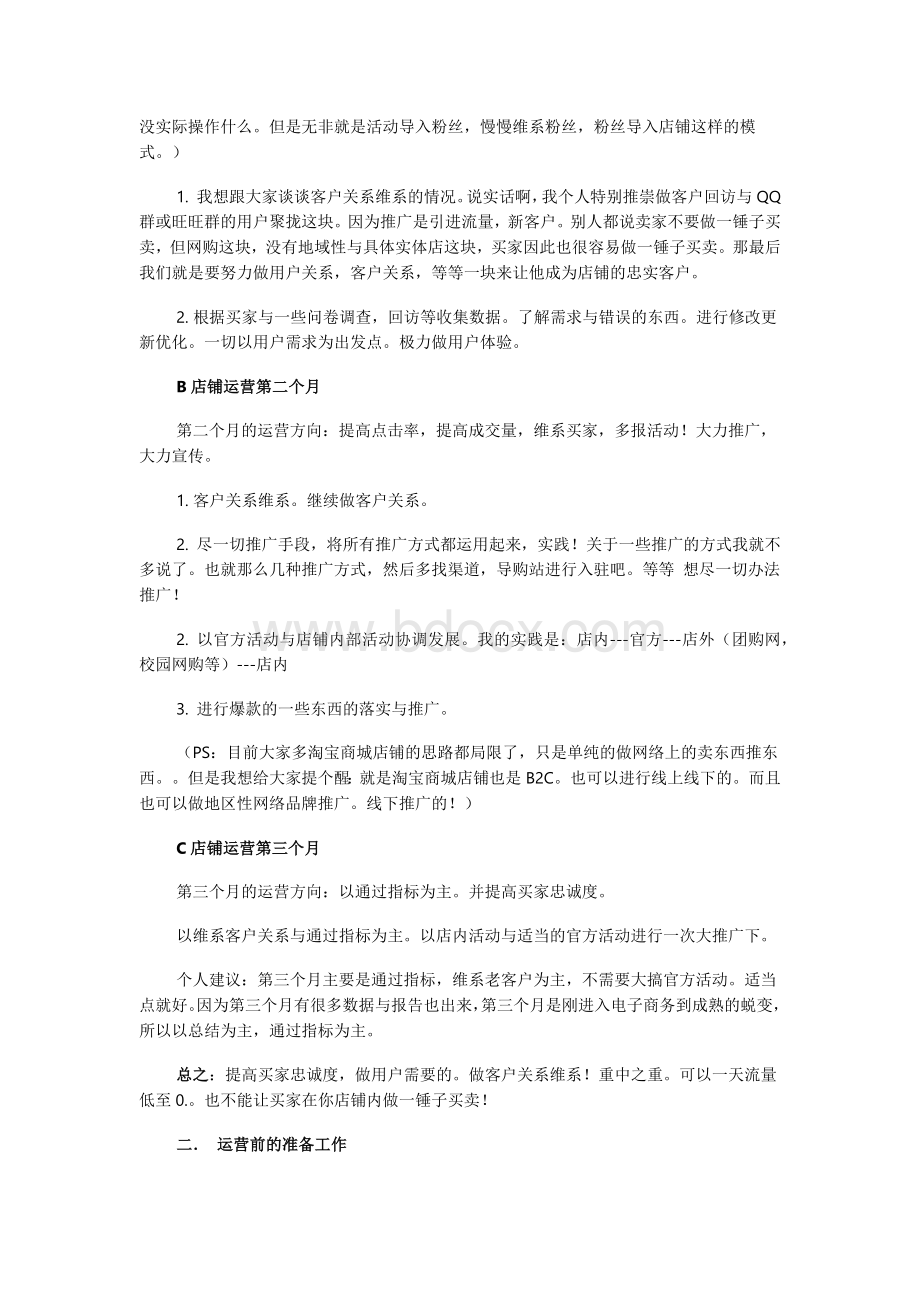 淘宝商城三月试营业运营大纲Word文档格式.docx_第2页