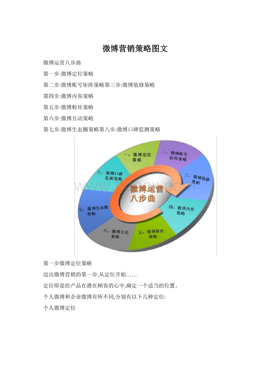 微博营销策略图文Word文档下载推荐.docx_第1页