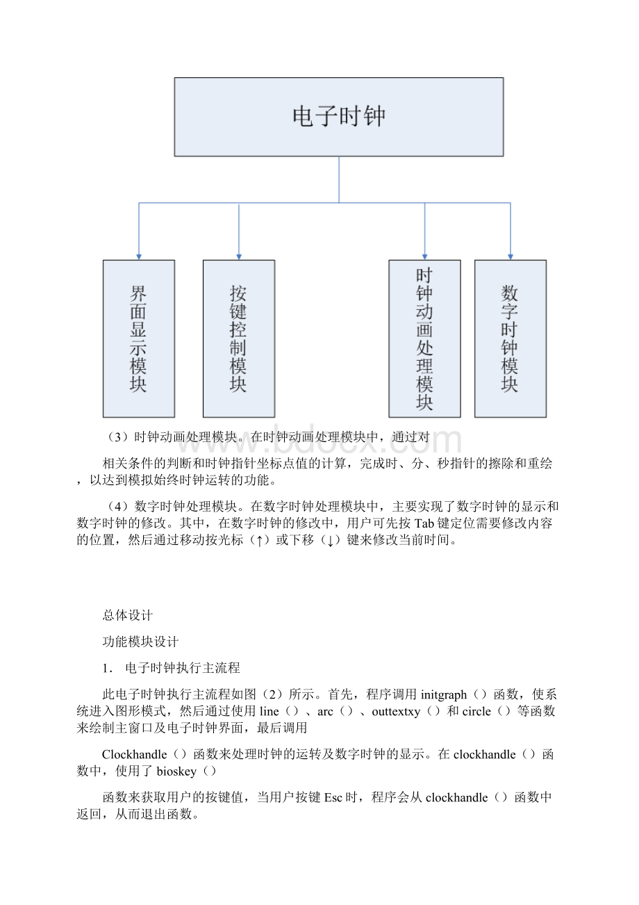 电子时钟设计Word文档格式.docx_第2页