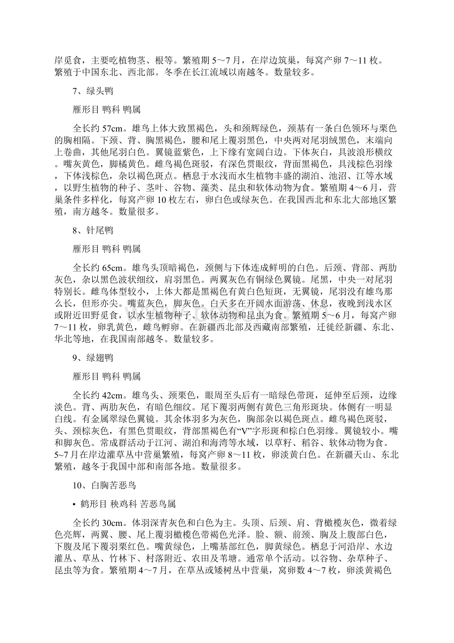 鸟类知识竞赛培训资料文档格式.docx_第3页