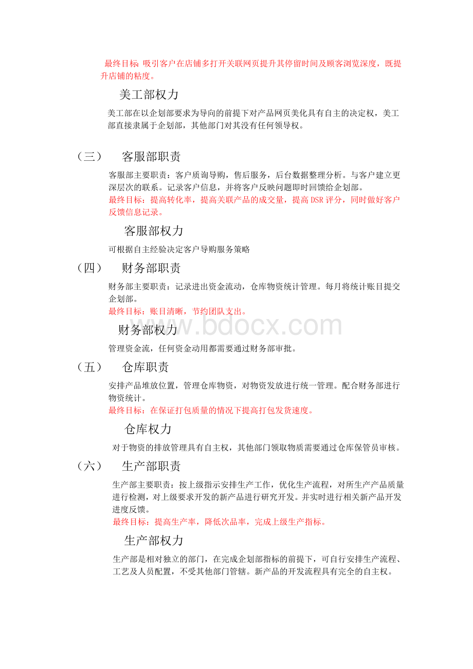 淘宝店铺组成部门及职责Word格式文档下载.doc_第2页