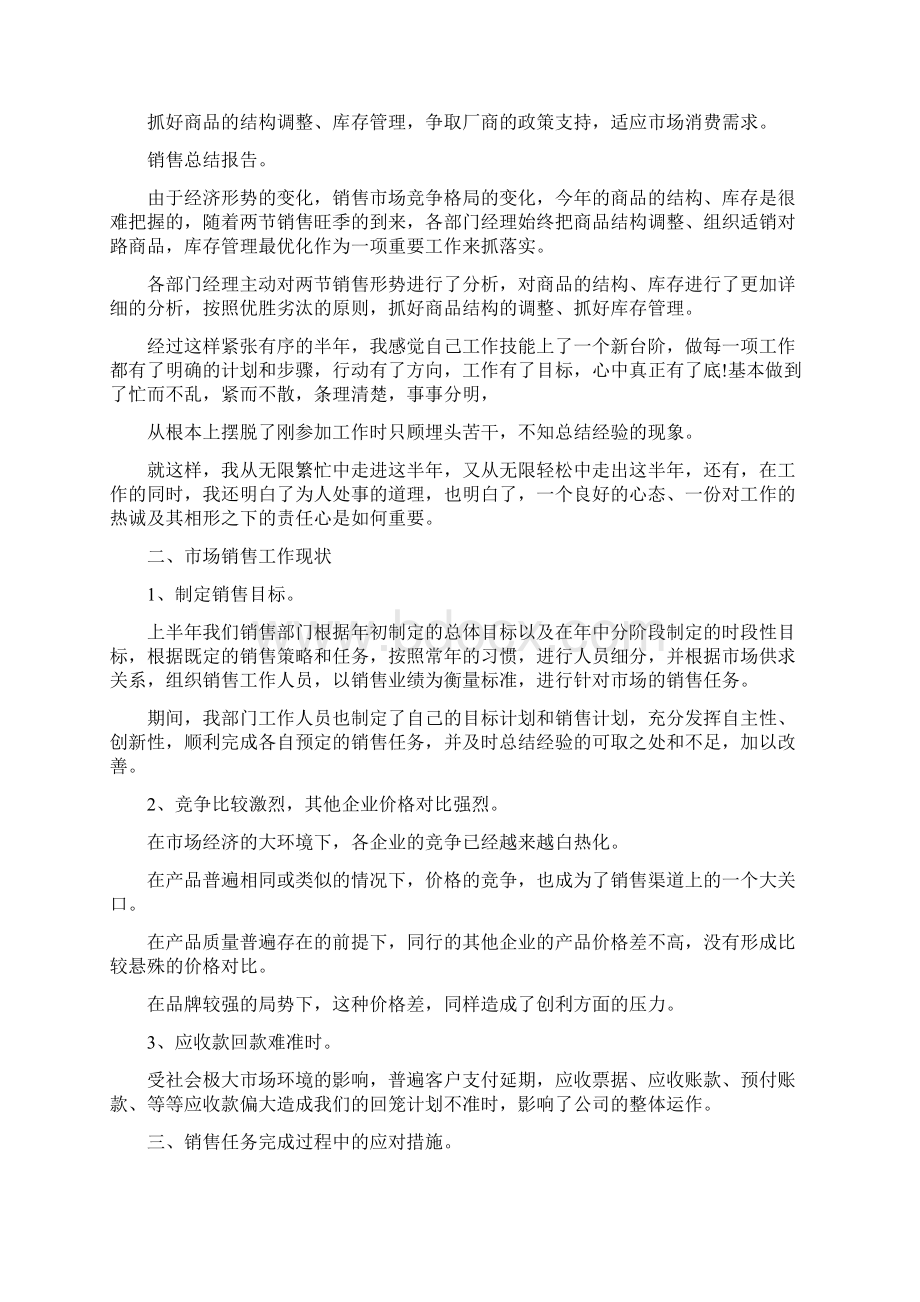 销售总结报告表格.docx_第2页