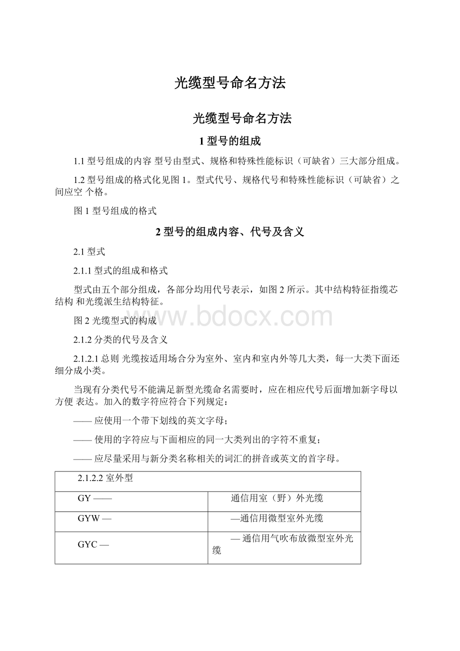 光缆型号命名方法文档格式.docx_第1页