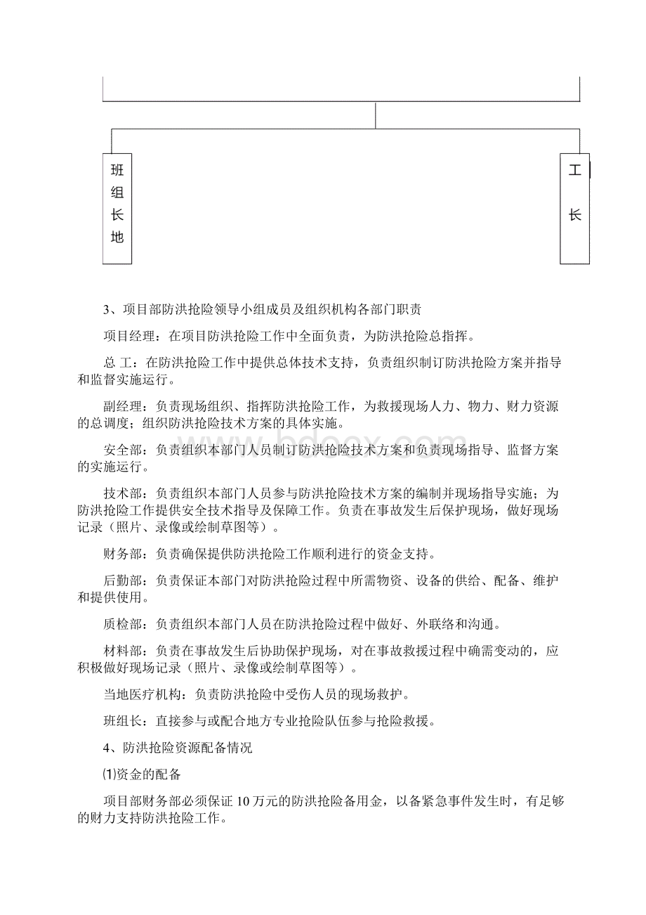 防洪组织机构及措施方案Word文件下载.docx_第3页