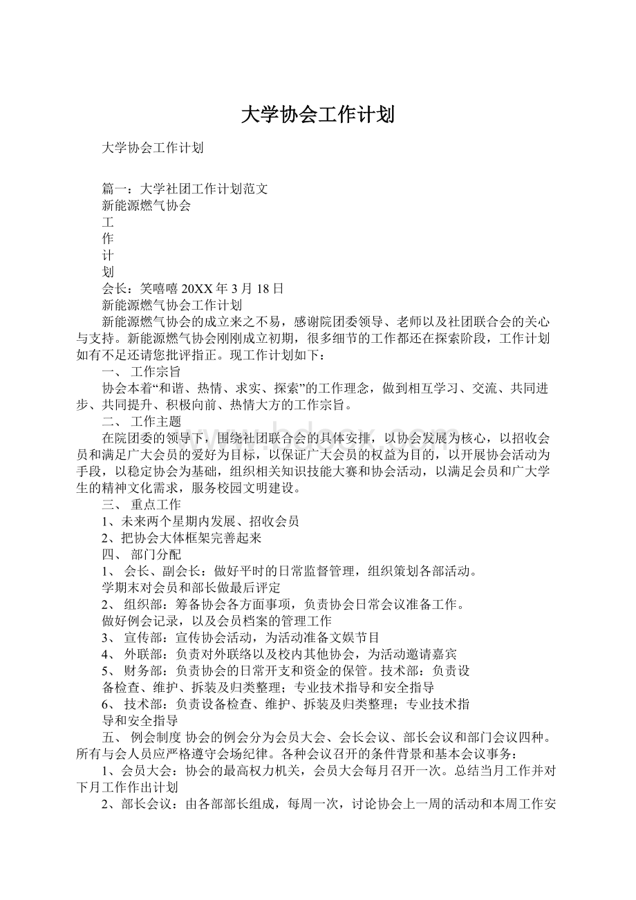 大学协会工作计划.docx_第1页