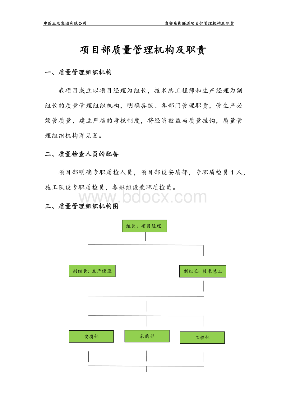 管理机构及职责Word格式文档下载.docx