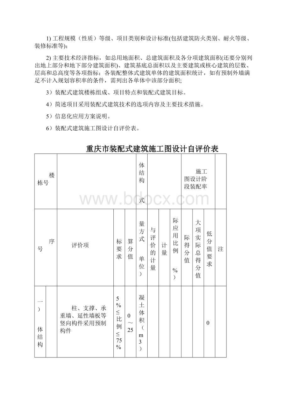 重庆市建筑工程施工图设计文件编制技术规定装配式建筑专篇版Word文档格式.docx_第2页