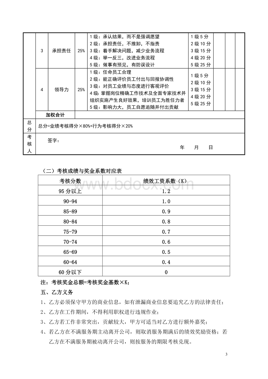 生产总监目标责任书.doc_第3页