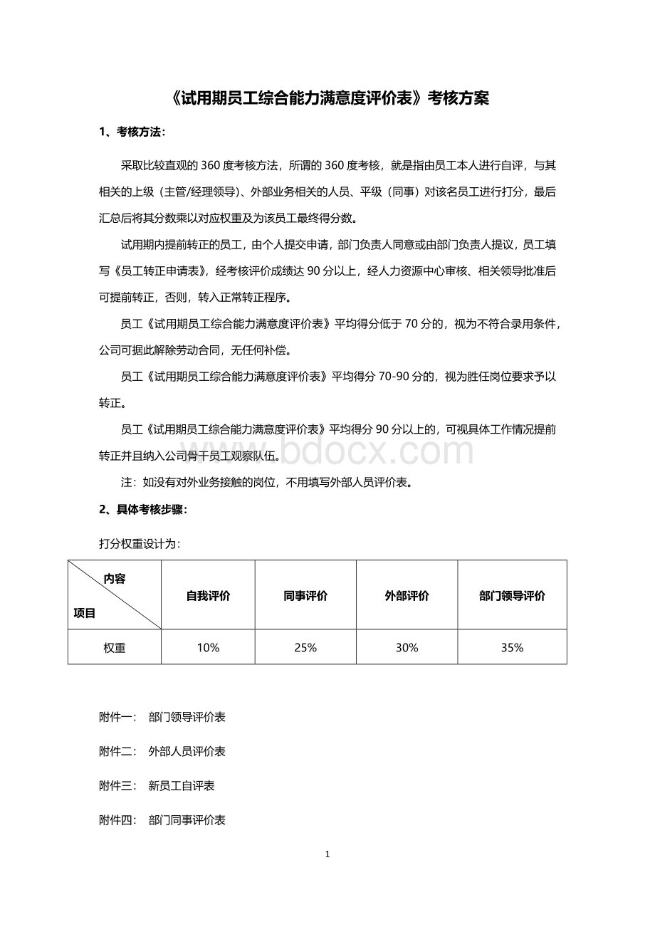 试用期员工综合能力满意度评价表.docx