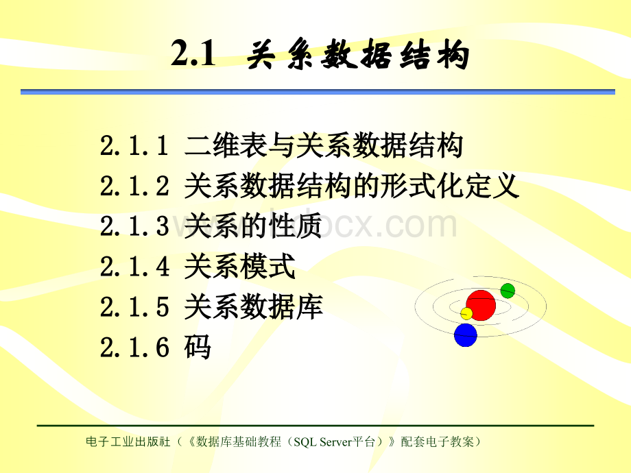 第二章计算机等级考试数据库三级教程_精品文档.ppt_第2页