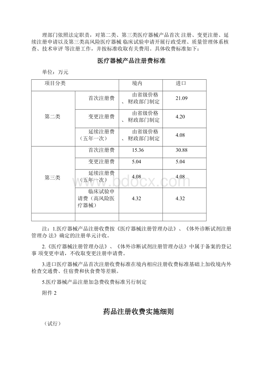 新发布药品医疗器械产品注册收费标准.docx_第3页