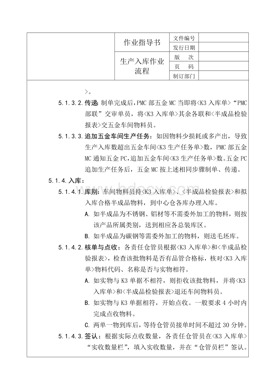 物控管理程序-生产入库作业流程-正文.doc_第3页