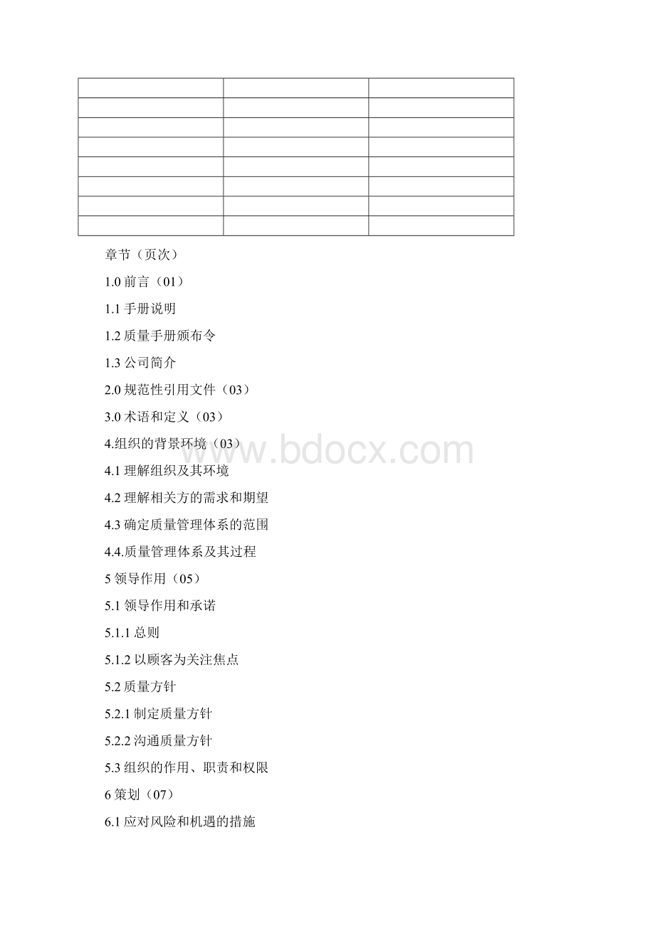 实用参考版质量管理手册文档格式.docx_第2页