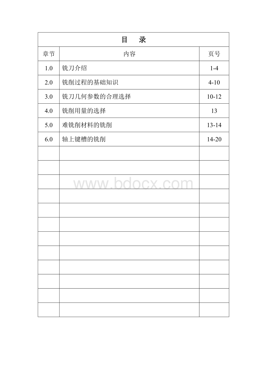 铣床工培训资料Word文件下载.doc