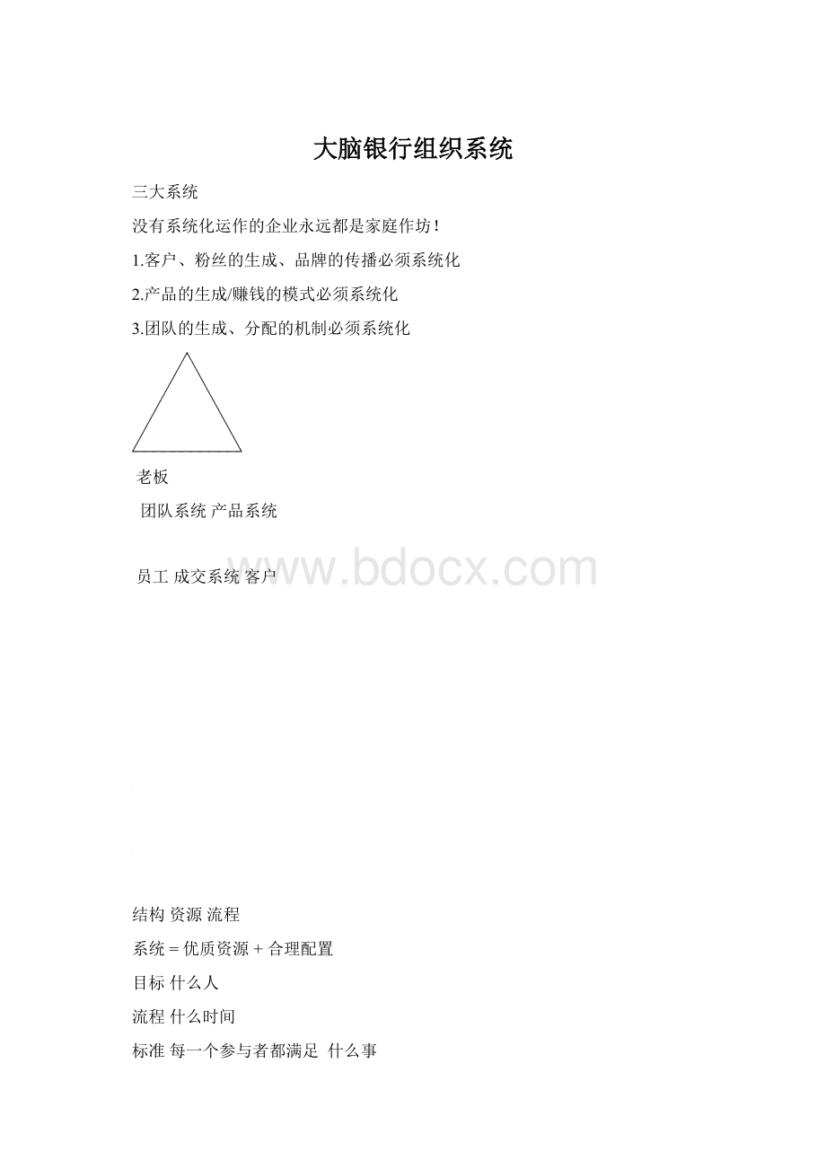 大脑银行组织系统Word格式.docx_第1页