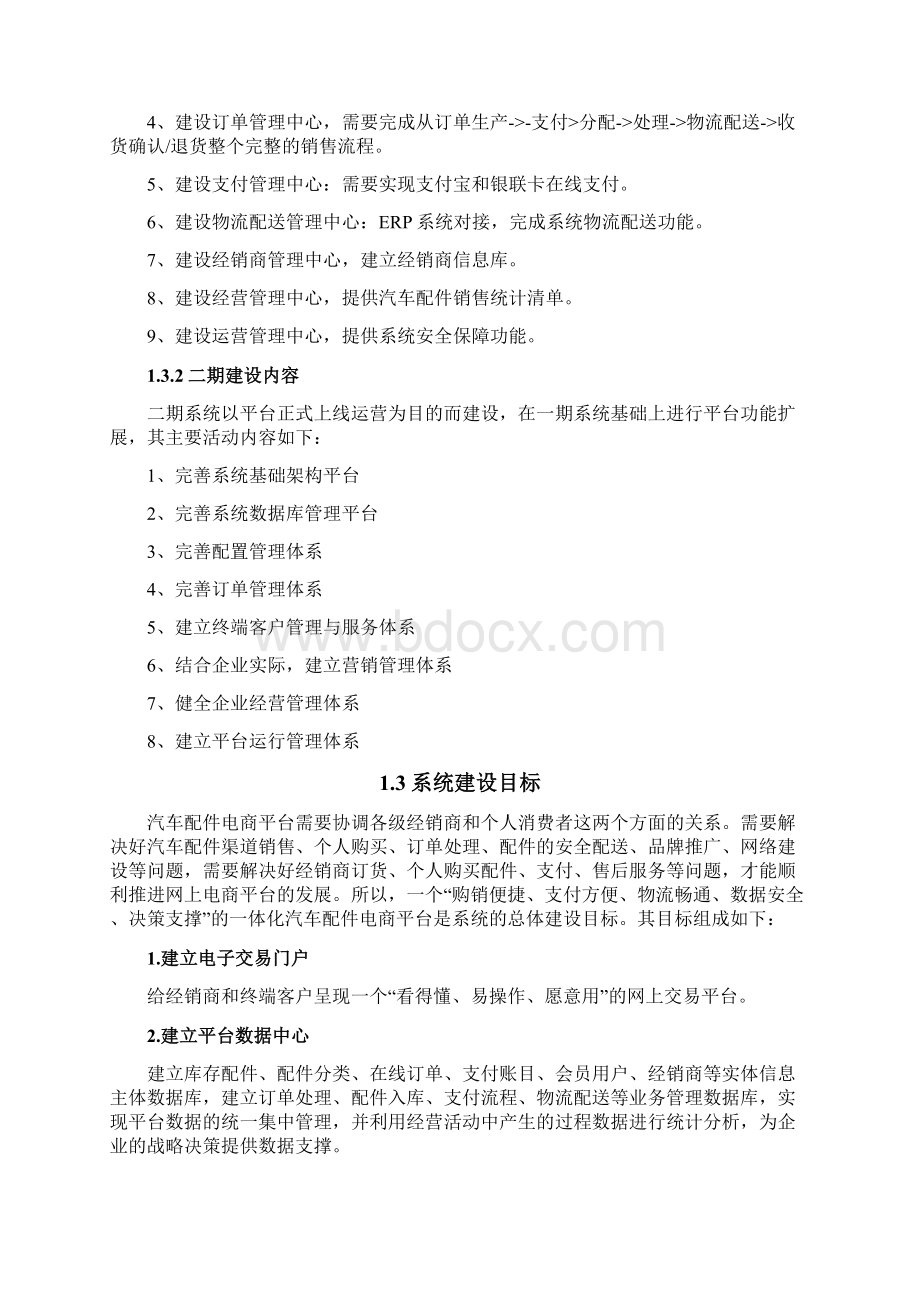 汽车配件电商平台建设方案.docx_第2页