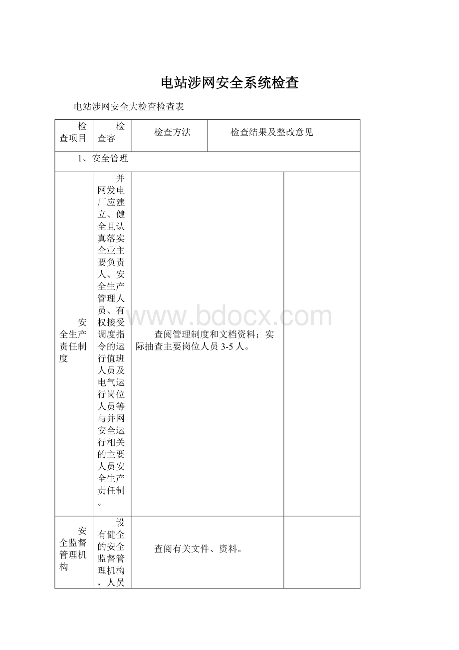 电站涉网安全系统检查.docx_第1页