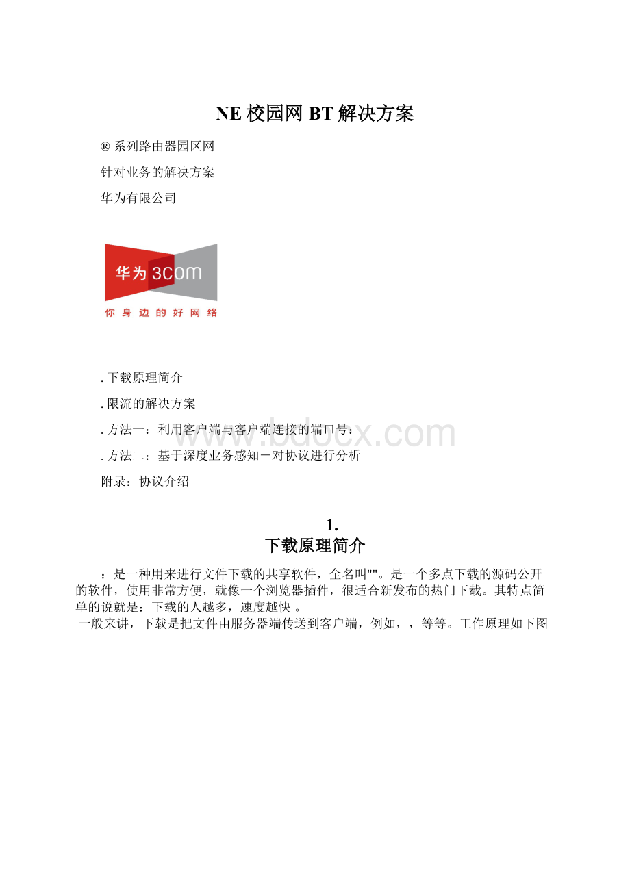 NE校园网BT解决方案Word文档格式.docx_第1页