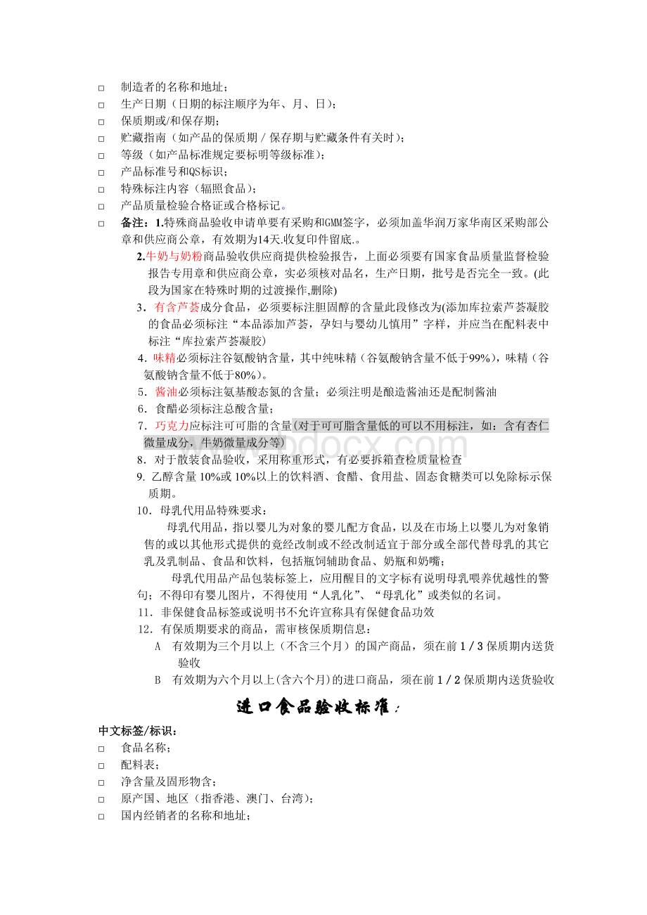 货物常见验收标准文档格式.doc_第2页